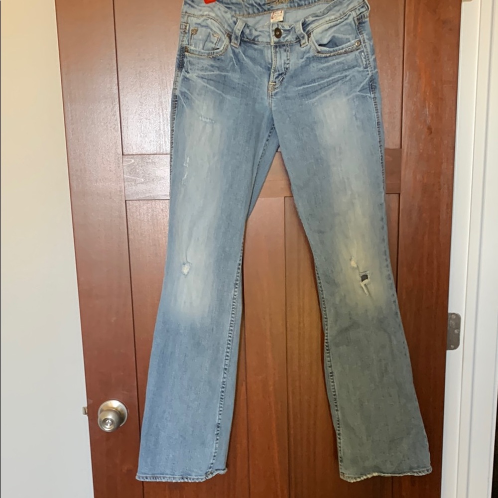 Women's Silver Lola Jeans